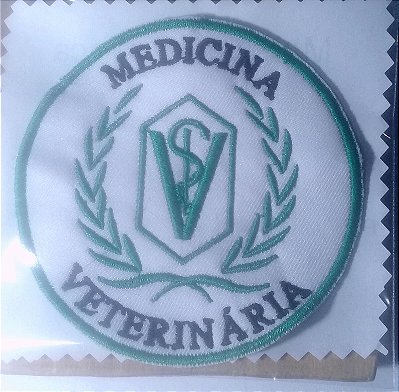 Patch bordado Símbolo Medicina Veterinária