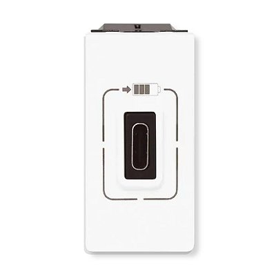 Carregador USB Tipo C 1.500mAh Branco Arteor Legrand 572484B