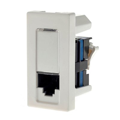 Módulo Tomada Dados LCS2 RJ45 CAT5e Branca PIAL Plus+ 615045BC Legrand