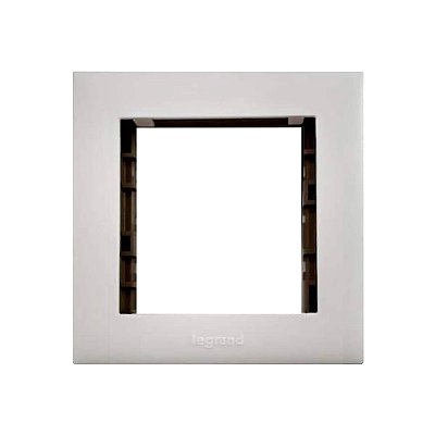 Placa 2 Postos Para Móvel Branco PIAL Plus+ 618520BC Legrand
