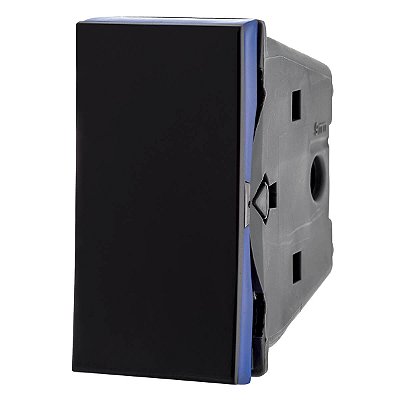 Interruptor Bipolar Paralelo Pial Plus+ 10A Preto Legrand 612008PT