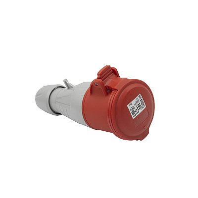 Tomada Industrial 32A 3P+T Trifásica 415V IP44 Móvel Legrand Tempra 555218