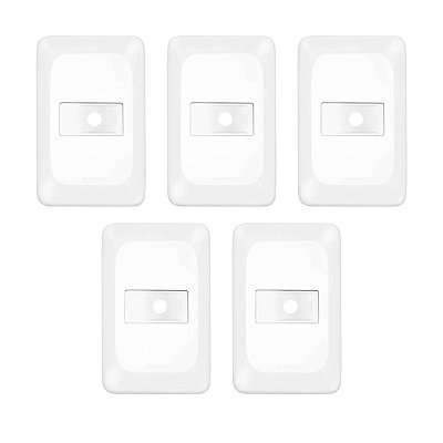 kit 5 Placa para Passagem de Fio Com Suporte 4x2 LGP20F Legrand