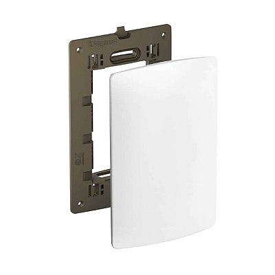 Placa Cega com Suporte 4x2 Seda Sal Nereya Legrand