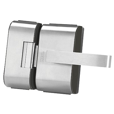 Fechadura para porta de vidro PV90 HDL Inox 2 Folhas Furação 90.01.03.084