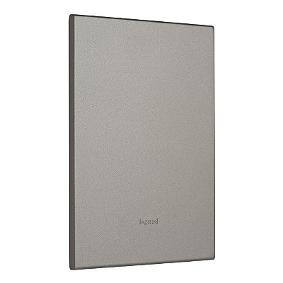 Placa Cega 4x2 Magnésium Arteor Legrand 571452B Acabamento Elétrico