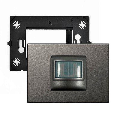Kit Completo Sensor de Presença para Lâmpadas com Placa 4x2 Magnésio Arteor Legrand