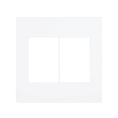 Placa 3+3 Postos 4x4 Branco Arteor Legrand 575300b