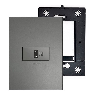 Kit Carregador USB Tipo-C Carregamento Rápido 20W linha Premium Arteor Legrand