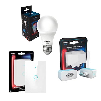 Casa Inteligente Avant Neo Tomada Interruptor Lâmpada Controle por App