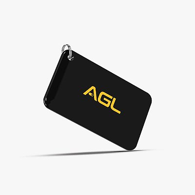 Chaveiro Tag De Proximidade Resinado Controle De Acesso Agl 13,56MHz