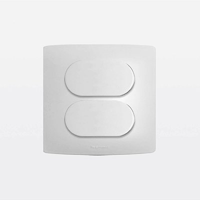Kit Interruptor Simples Duplo para Embutir em Móveis Nereya Legrand