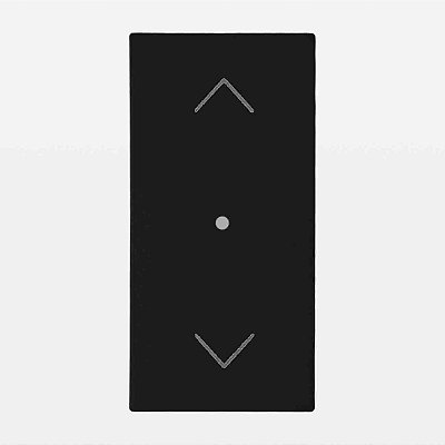 Interruptor Persiana Conectado Preto MatixGo JB4027C Legrand Bticino