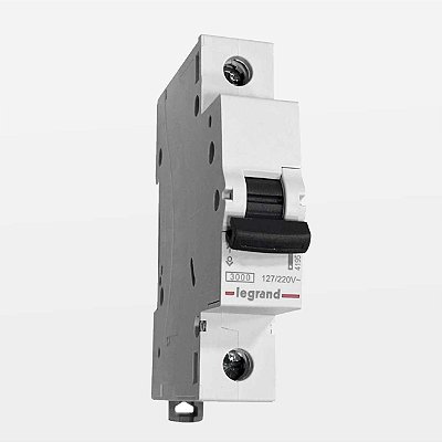 Disjuntor 40A Unipolar Curva de Disparo C 3000A Legrand RX3 419541