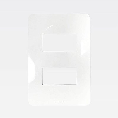 Placa 2 Postos 4x2 Branca MatixGo Legrand JA4819JW