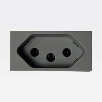 Modulo Tomada 20A Bivolt 2P+T Cinza MatixGo Legrand JG4166