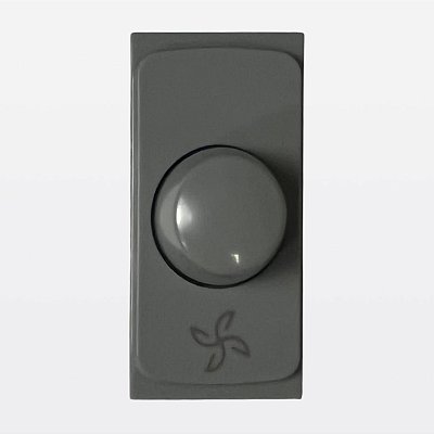 Módulo Dimmer Ventilador Bivolt Cinza Zeffia Legrand 680117CZ