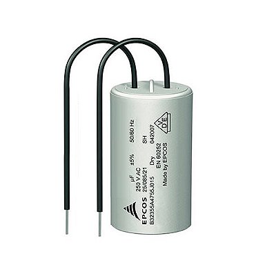 Capacitor Para Motor de Portão Eletrônico 220V 12uF