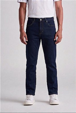 Calça Jeans Masculina Pierre Cardin Reta (Cintura Alta) - Ref. 467P957 - Algodão / Poliester / Elastano - Jeans Macio