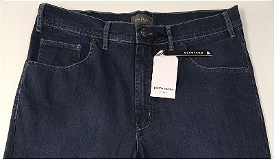 Calça Jeans Masculina Pierre Cardin Reta (Cintura Alta) - Ref. 467P929 - Algodão / Poliester / Elastano - Jeans Macio