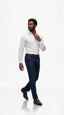 Camisa Dimarsi Manga Longa Regular Fit - Sem Bolso - Algodão Fio 80 - Ref 10740 Cinza