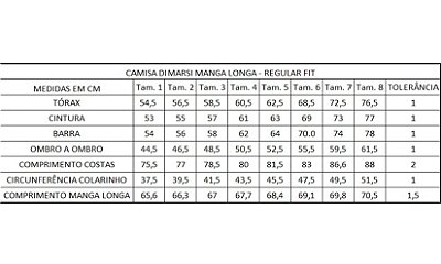 Camisa Dimarsi Manga Longa Regular Fit - Com 2 Bolsos - Puro Algodão - Ref 10718 Bege