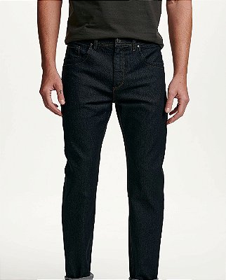 Calça Jeans Masculina Pierre Cardin New Fit (Cintura Média) - Ref. 457P032 Preta - Algodão / Poliester / Elastano - Jeans Macio