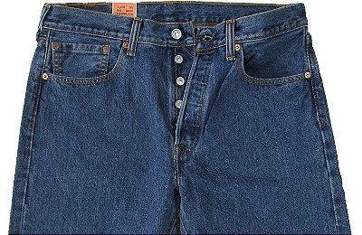 Calça Jeans Levis Masculina Corte Tradicional (Com Botão) - Ref. 501-0193 - 100% Algodão