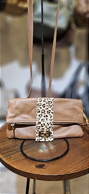 Bolsa São Conrado CARAMELO ONÇA