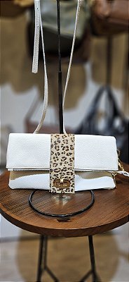 Bolsa São Conrado BRANCA ONÇA