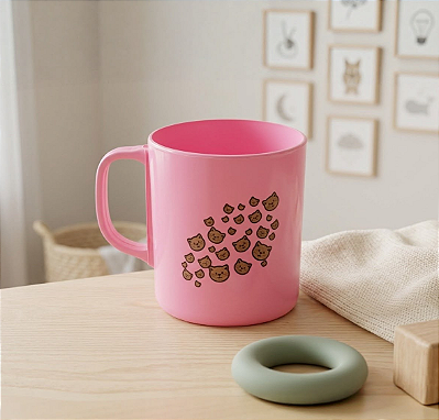 CANECA PIN PIN 260 ML - TOTAL 12 UNIDADES