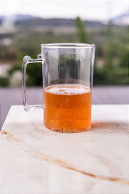 CANECA DE CHOPP - TRANSPARENTE - TOTAL 48 UNIDADES