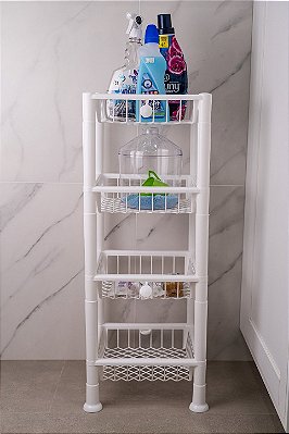 ORGANIZADOR/FRUTEIRA PREMIUM 4 ANDARES - SORTIDO - TOTAL 4 UNIDADES