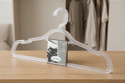 CABIDE HARD KIT COM 3 - TRANSPARENTE - TOTAL 108 UNIDADES