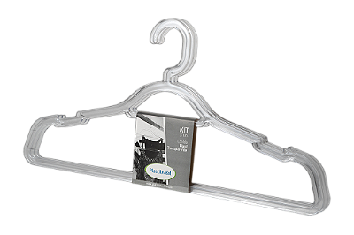 CABIDE HARD KIT COM 3 - TRANSPARENTE - 108 UNIDADES