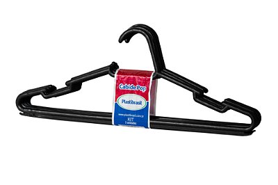 CABIDE POP ADULTO KIT COM 5 - PRETO - 350 UNIDADES
