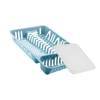 KIT COZINHA 02 - ESCORREDOR DE LOUÇA MASTER + TÁBUA TAMANHO P - 10 KITS