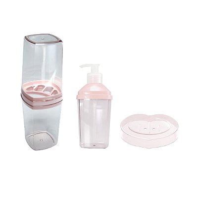 CONJUNTO PARA BANHEIRO CLEAN - 10 KITS