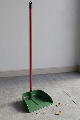 PÁ DE LIXO LONGA FORT MASTER - SORTIDA - TOTAL 24 UNIDADES