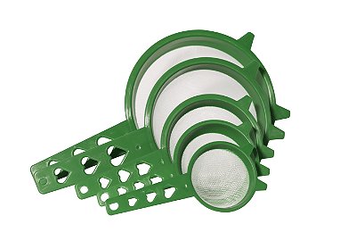 KIT PENEIRAS PLASTILOVERS MASTER COM 7, 9, 11, 15 e 19 cm - 30 KITS