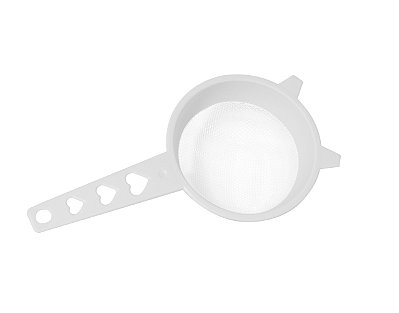 PENEIRA PLASTILOVERS PREMIUM BRANCA 9 cm - 72 UNIDADES