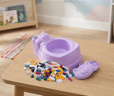 KIT 1 - ASSENTO BABY + BLOCO DE MONTAR + SABONETEIRA BABY - TOTAL 6 KITS