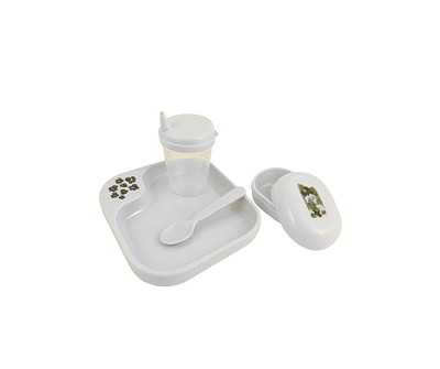 KIT PIN PIN - COPO + PRATO + SABONETEIRA - 9 KITS