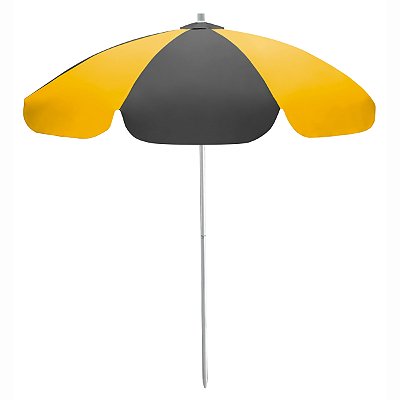 GUARDA SOL SOMBRABELLA 1,80 m PRETO & AMARELO