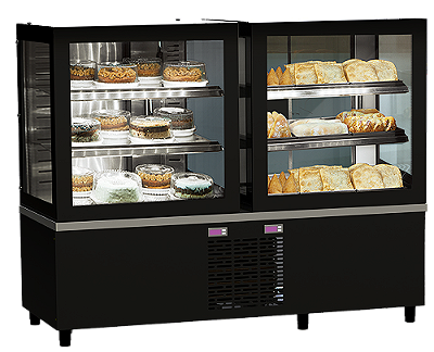 Balcão de Padaria Duplo Refrigerado e Aquecido B2X-150
