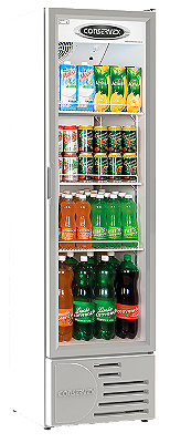 Expositor Geladeira Vitrine Vertical Refrigerada 250L ERV-250