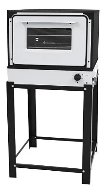 Forno Industrial Profissional para Bolo, Pães, Bravo a Gás c/ Cavalete BRFPBR