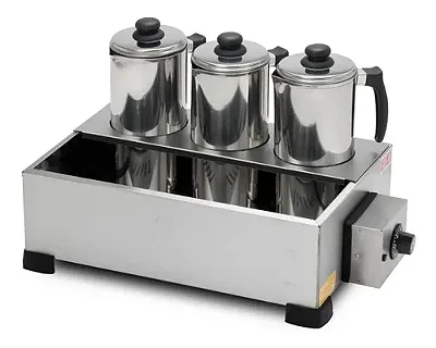 Esterilizador Aquecedor Banho Maria 3 Bules com Termostato ES.1.392