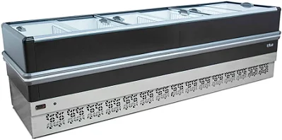 Ilha Para Congelados Dupla Ação 3m Vidro Reto EIC300 Light