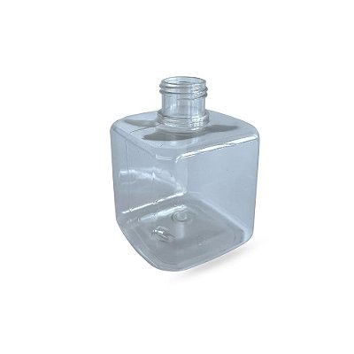 Frasco Pet Cubo Transparente - 300 ml
